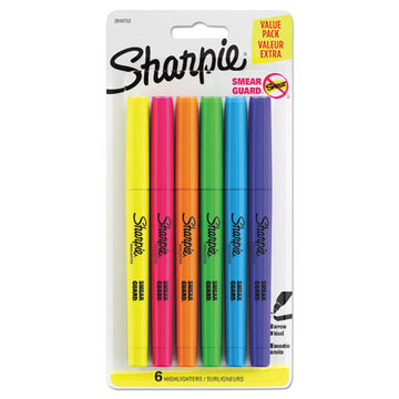 Sharpie® Pocket Style Highlighters, Fluorescent Orange Ink, Chisel Tip, Orange Barrel, Dozen freeshipping - TVN Wholesale